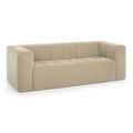Fauteuil d'appoint en velours vert olive et acier inoxydable laitonné